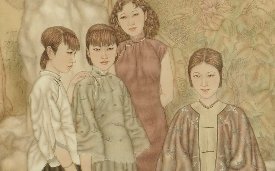 静园系列 心随雁远高清_静园系列 心随雁远侯国良高清_侯国良静园系列 心随雁远高清_侯国良_当代