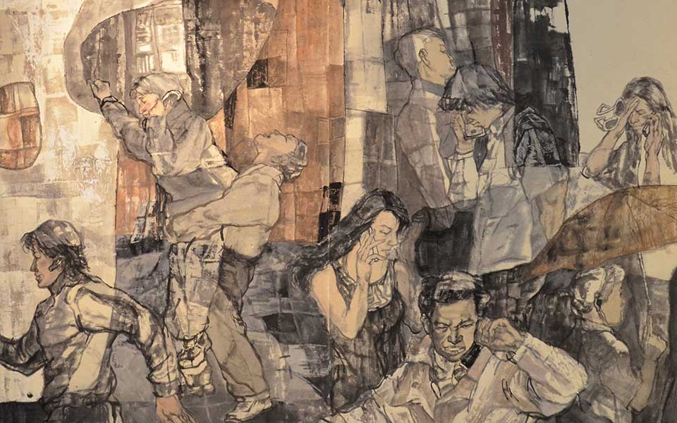 2013中国美院毕业展国画作品高清
