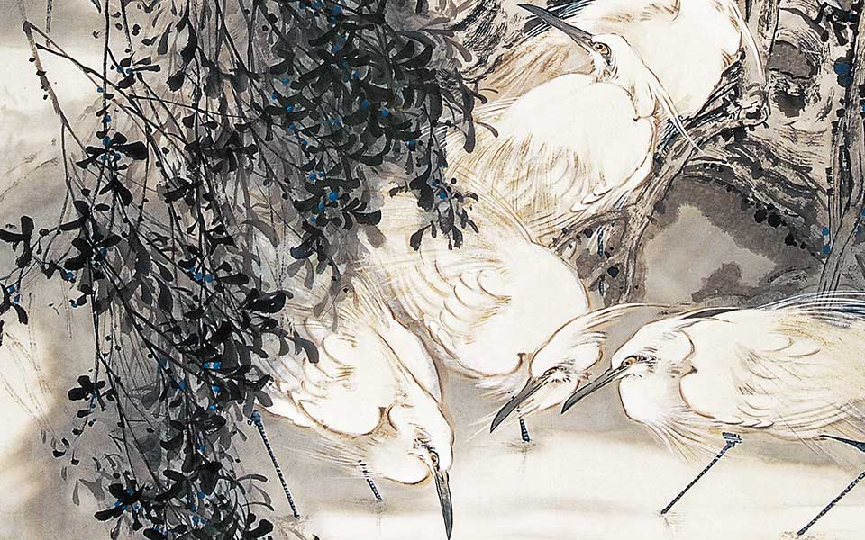 花鸟作品13 高学年 当代高清