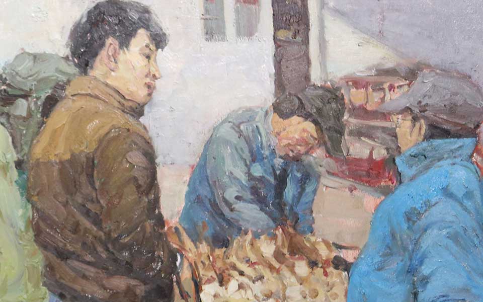 2013天津美院毕业展油画作品037高清