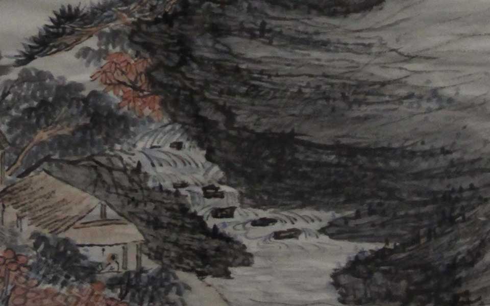 2013天津美院毕业展国画作品124高清