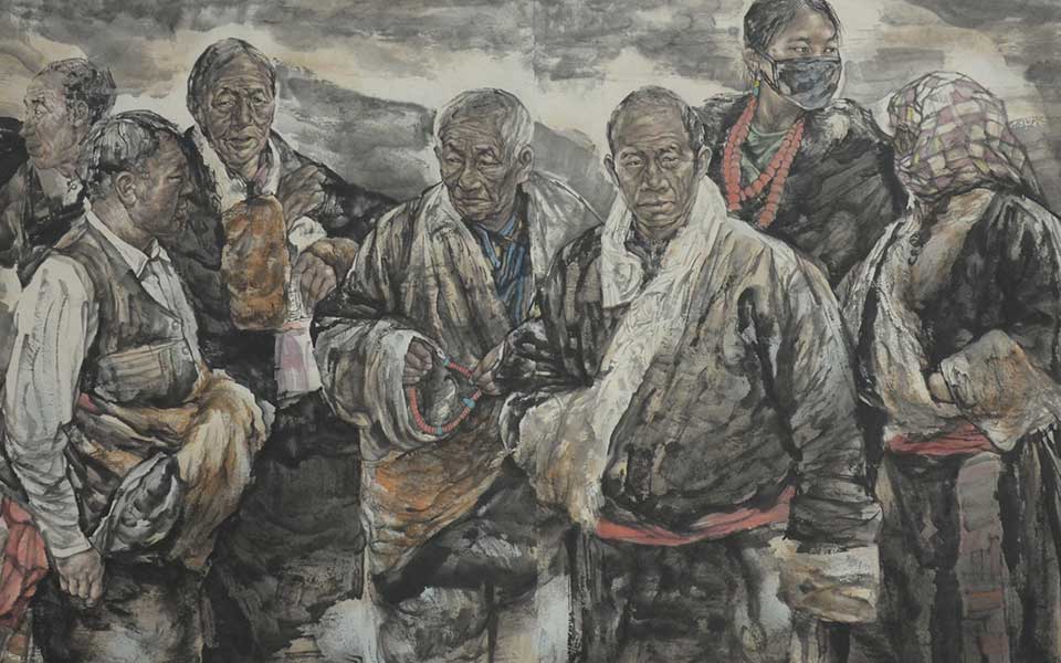 2013中国美院毕业展壁画作品高清