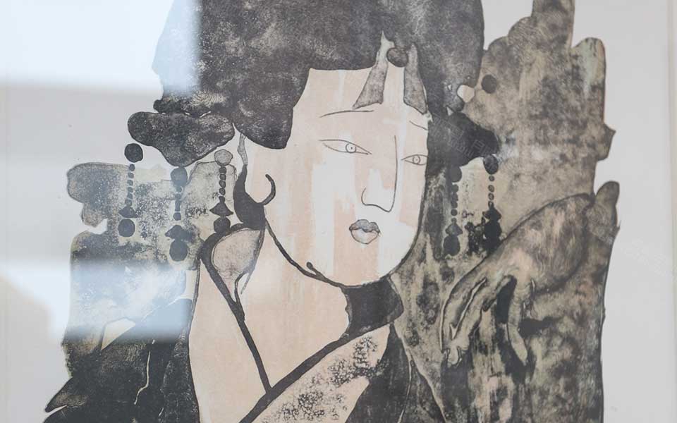 2013天津美院毕业展版画作品037高清