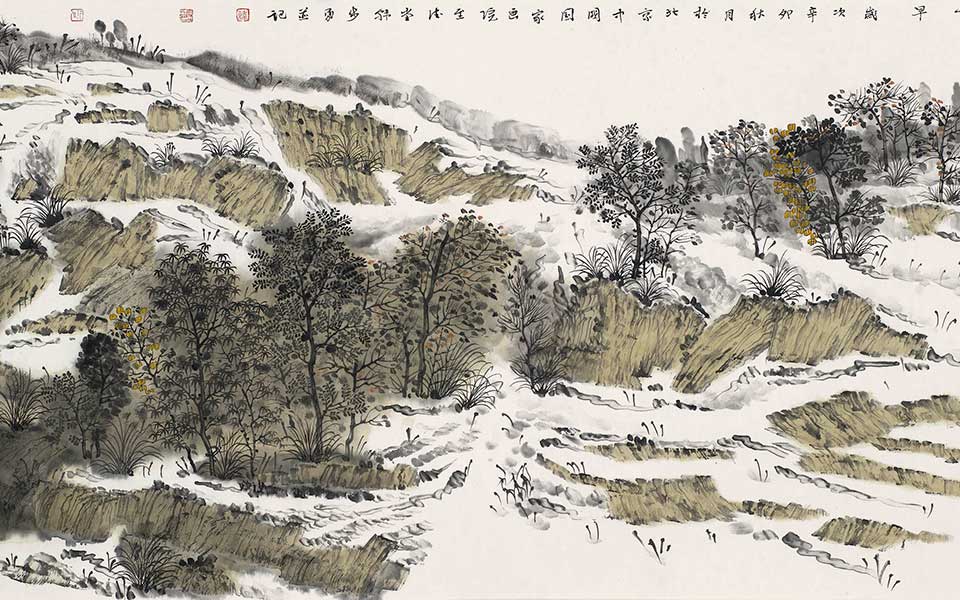 西坡雪早高清_西坡雪早韩步勇高清_韩步勇西坡雪早高清_韩步勇_当代