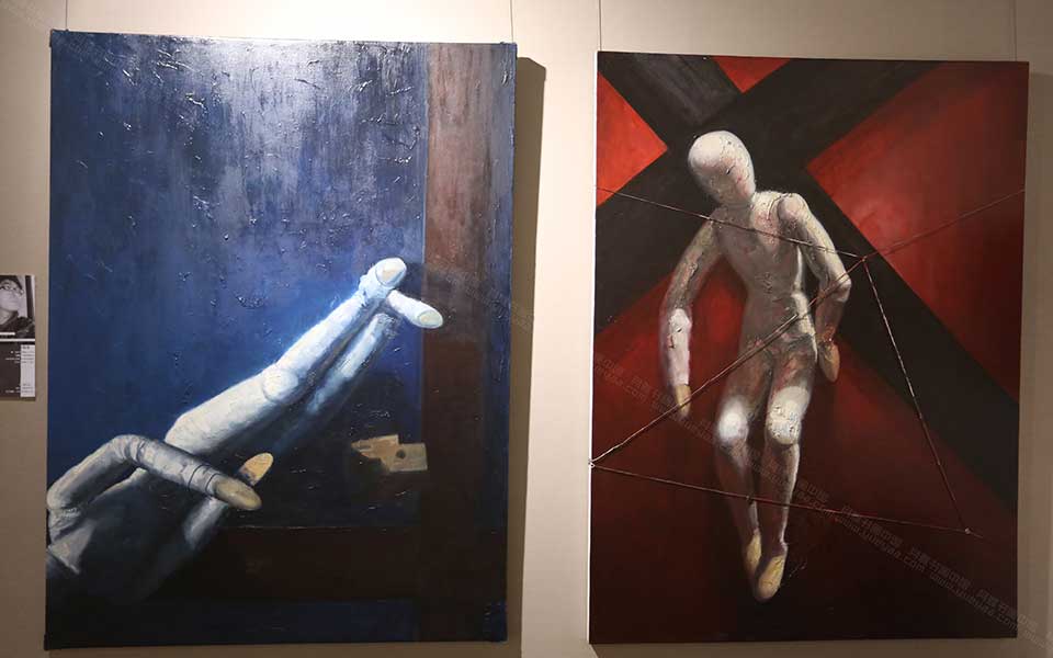 2013天津美院毕业展版画作品016高清