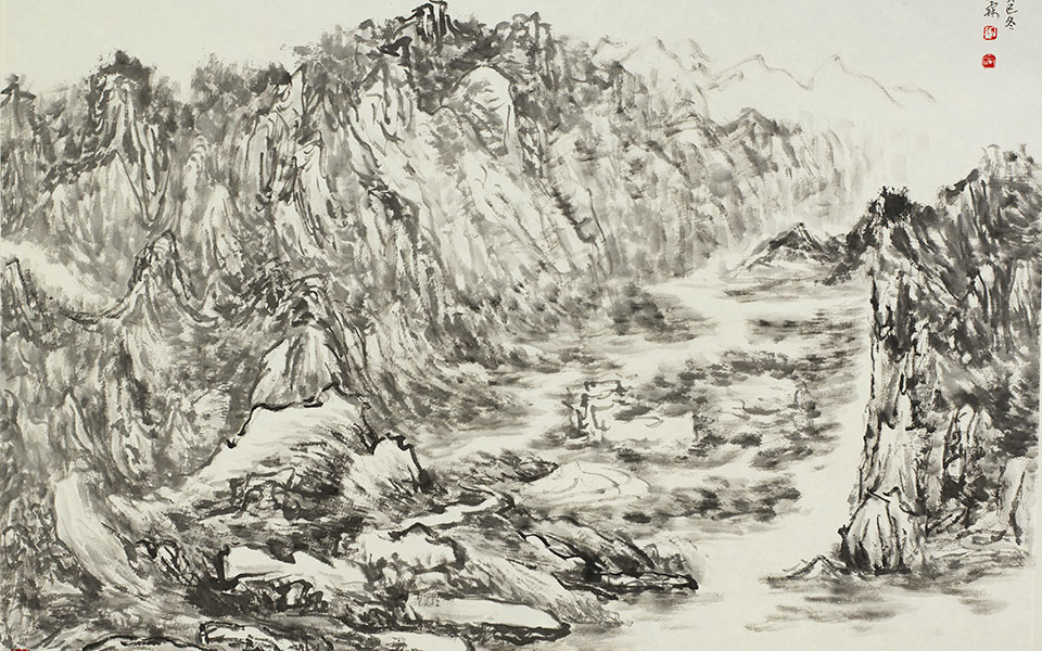 国画作品37高清_国画作品37张宏林高清_张宏林国画作品37高清_张宏林_当代