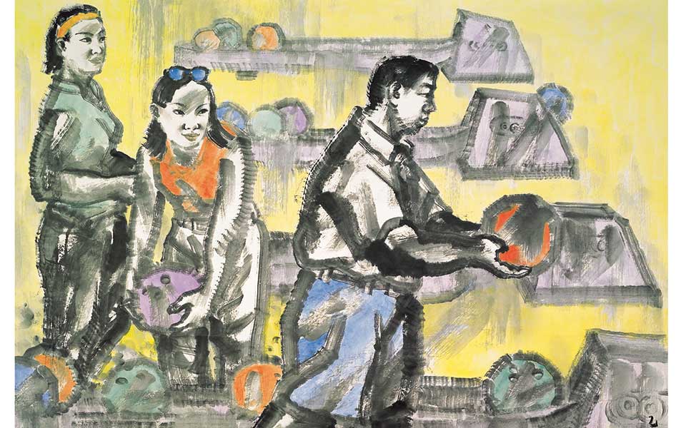 国画作品高清_国画作品周士钢高清_周士钢国画作品高清_周士钢_当代 