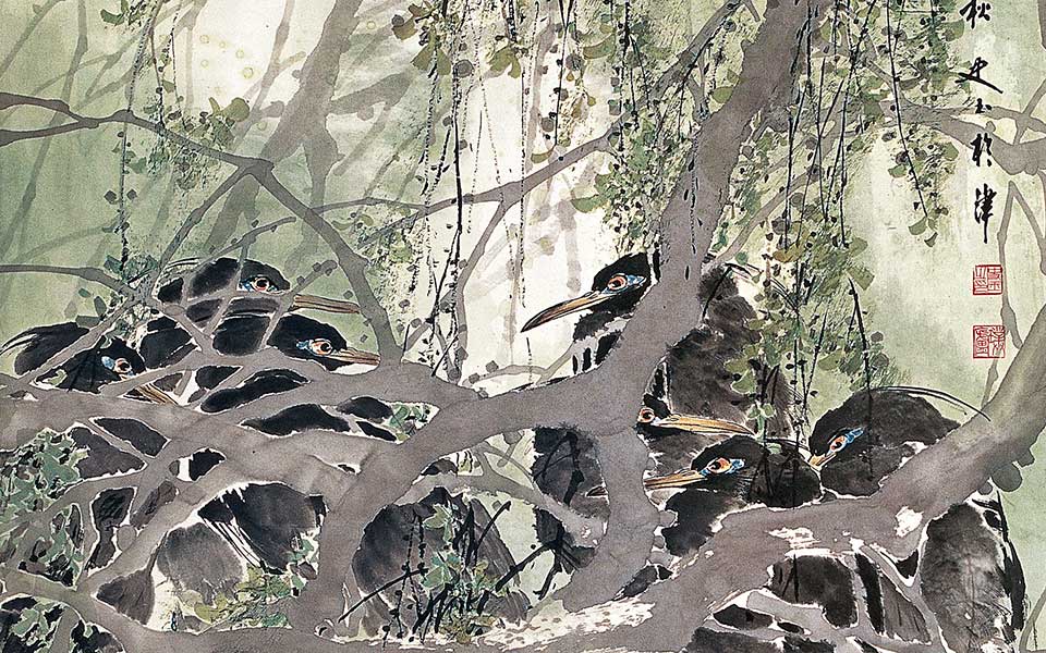 花鸟作品29 史玉 当代高清