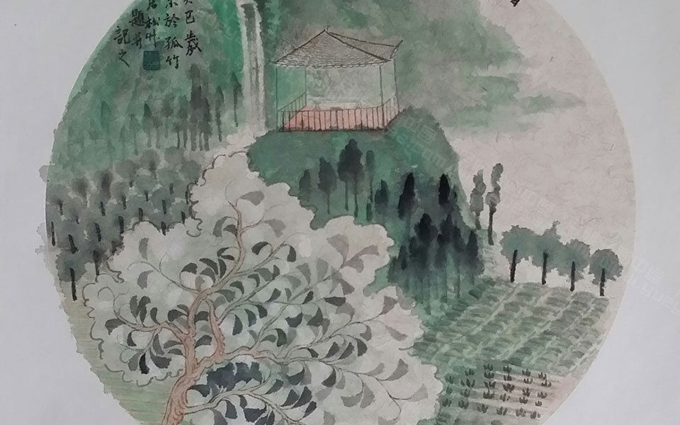 清韵和音系列之春山濡如染高清_清韵和音系列之春山濡如染周松竹高清_周松竹清韵和音系列之春山濡如染高清_周松竹_当代