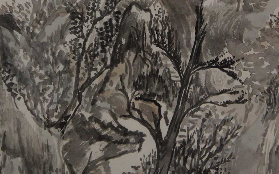 2013天津美院毕业展国画作品196高清