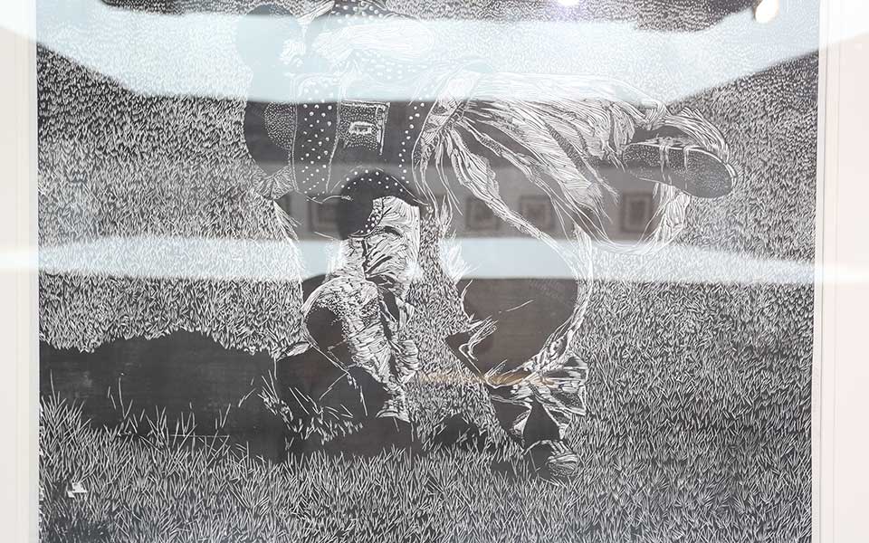 2013天津美院毕业展版画作品093高清