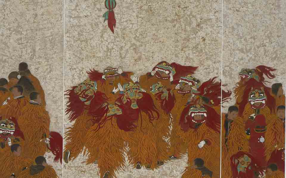 正月风来春意浓高清_正月风来春意浓范士轩(石岩)高清_范士轩(石岩)正月风来春意浓高清_范士轩(石岩)_当代