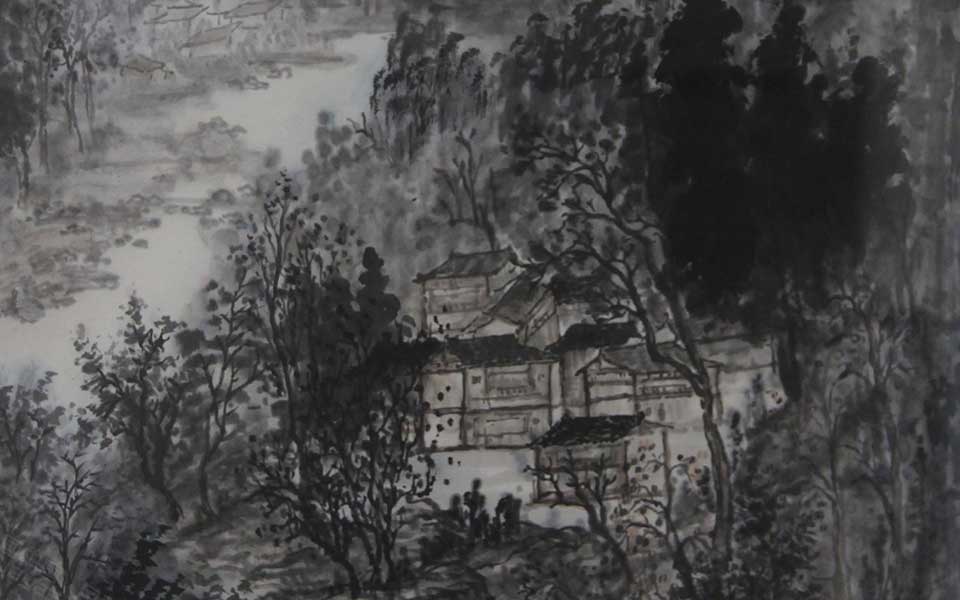 2013天津美院毕业展国画作品201高清