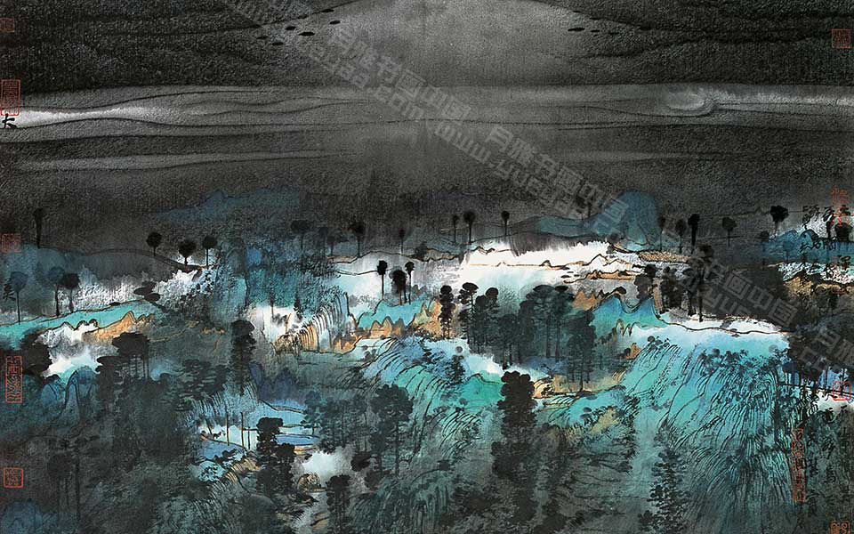 天地大美 心驰神往 笔遂墨顺10高清_天地大美 心驰神往 笔遂墨顺10卢禹舜高清_卢禹舜天地大美 心驰神往 笔遂墨顺10高清_卢禹舜_当代
