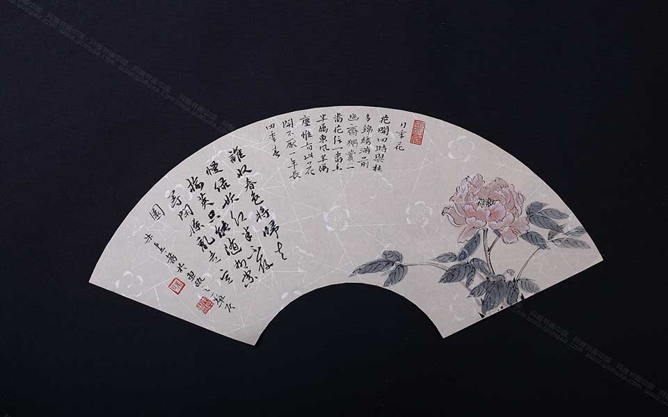 扇面作品8高清_扇面作品8朱乒乓高清_朱乒乓扇面作品8高清_朱乒乓_当代