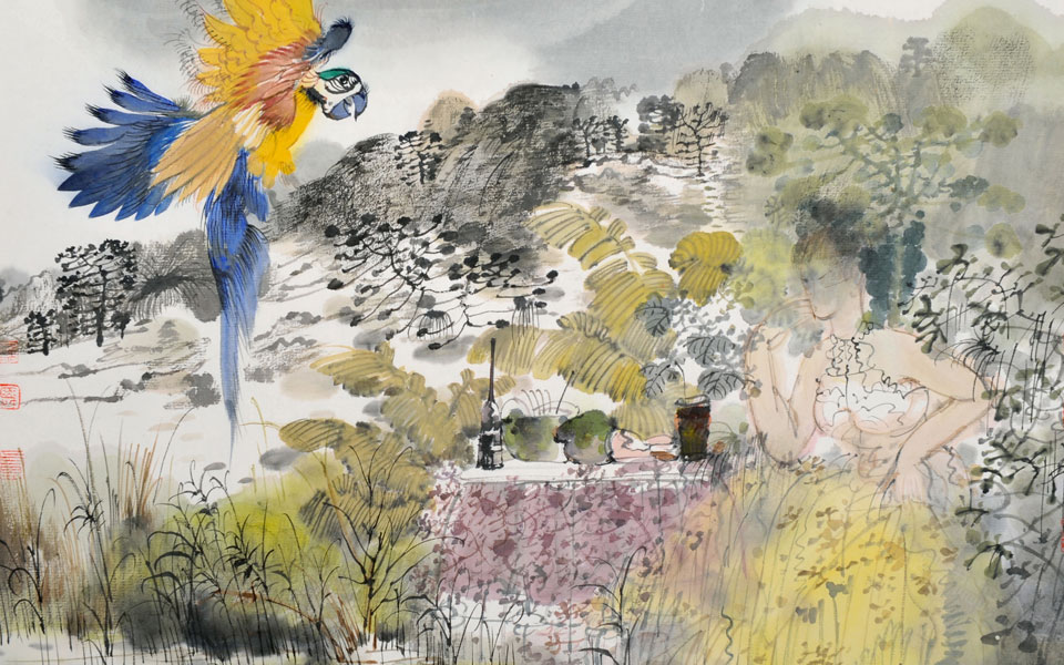 河山锦绣（厦门写生）高清_河山锦绣（厦门写生）卢禹舜高清_卢禹舜河山锦绣（厦门写生）高清