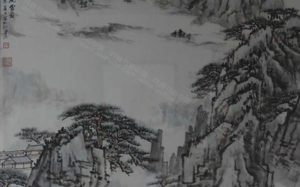 2013天津美院毕业展国画作品277高清