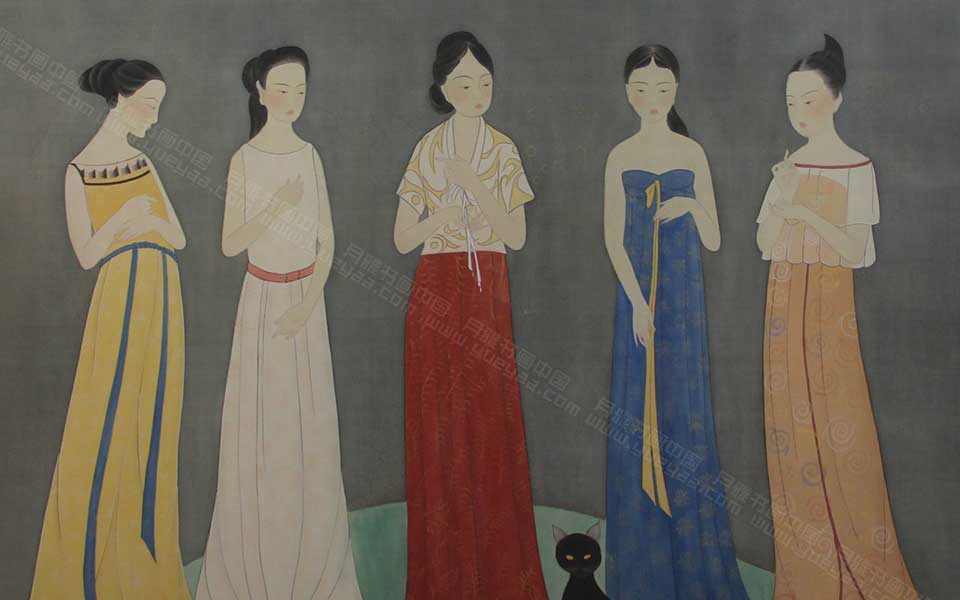 2013天津美院毕业展国画作品066高清
