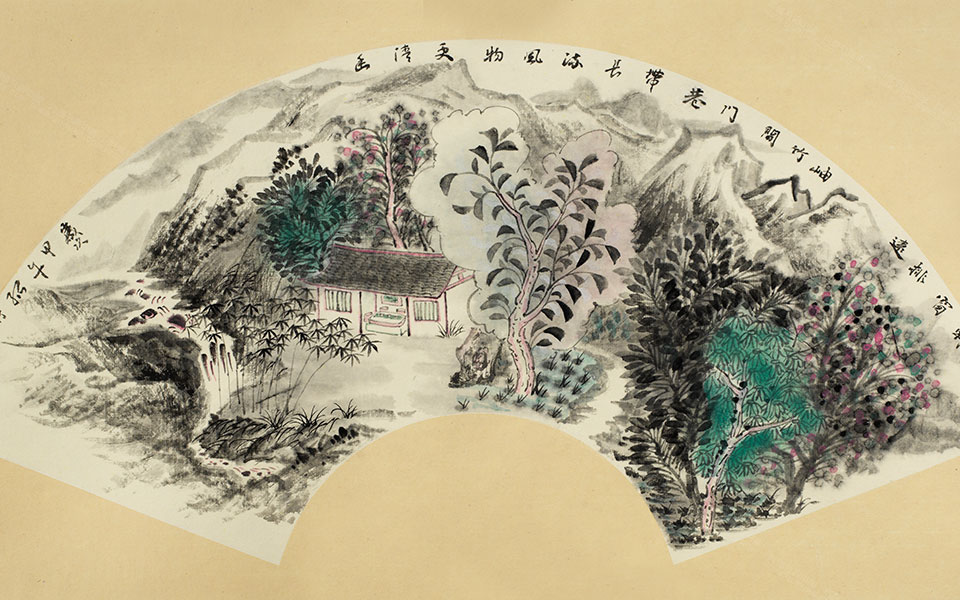 清韵和音系列之扇面4高清_清韵和音系列之扇面4周松竹高清_周松竹清韵和音系列之扇面4高清_周松竹_当代