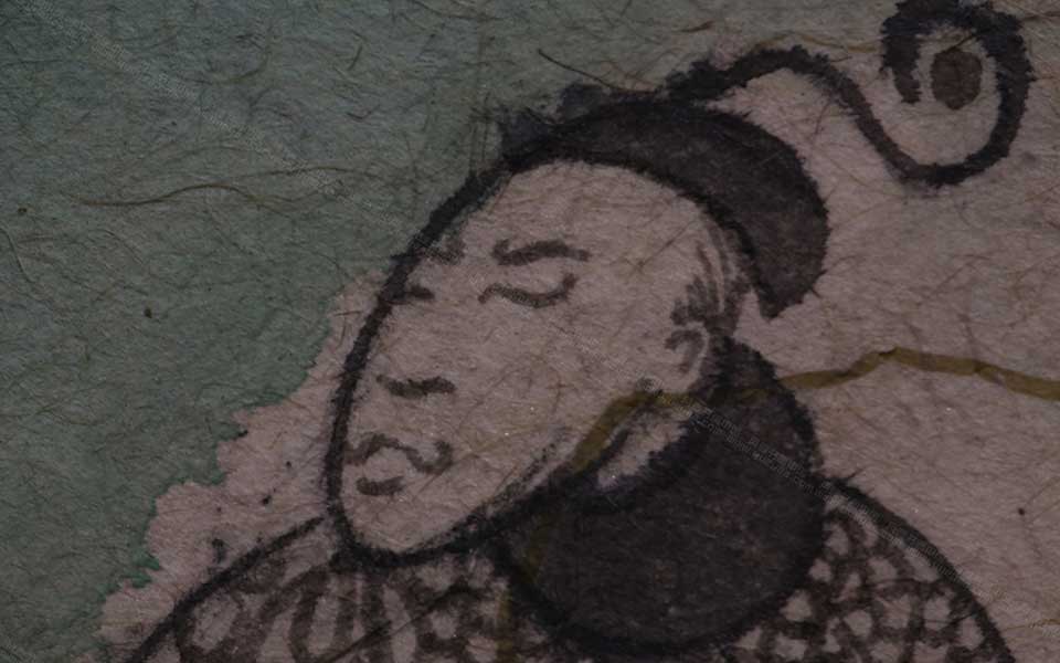 2013天津美院毕业展国画作品（局部展示）017高清