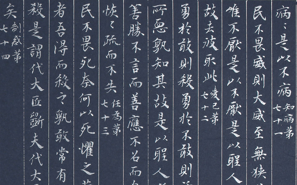 小楷十一米道德经4高清_小楷十一米道德经4崔学路高清_崔学路小楷十一米道德经4高清_崔学路_当代
