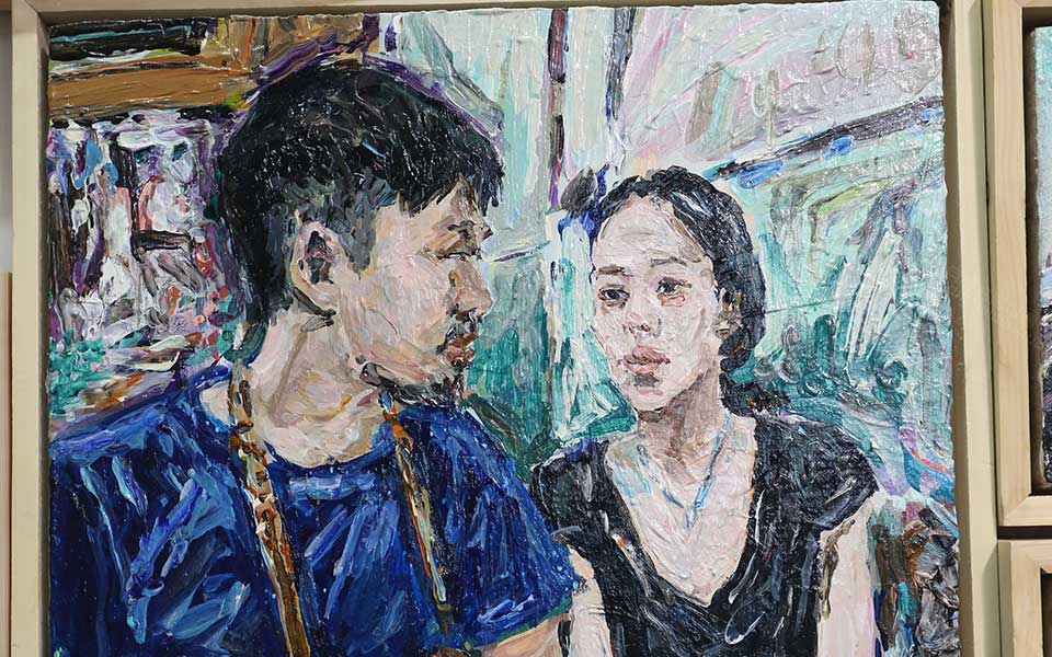 2013天津美院毕业展油画作品093高清