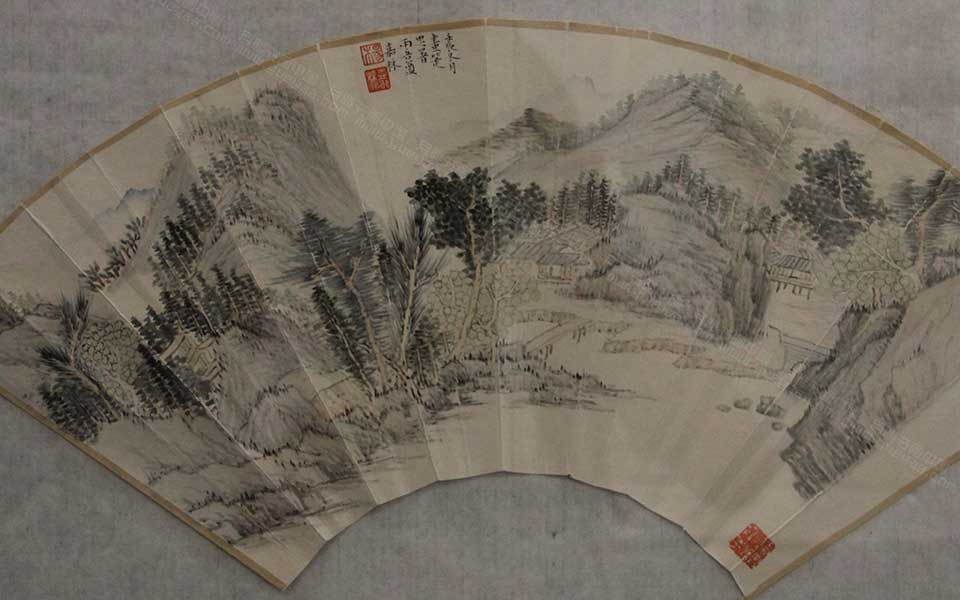 2013天津美院毕业展国画作品122高清