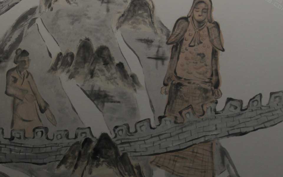 2013天津美院毕业展国画作品173高清