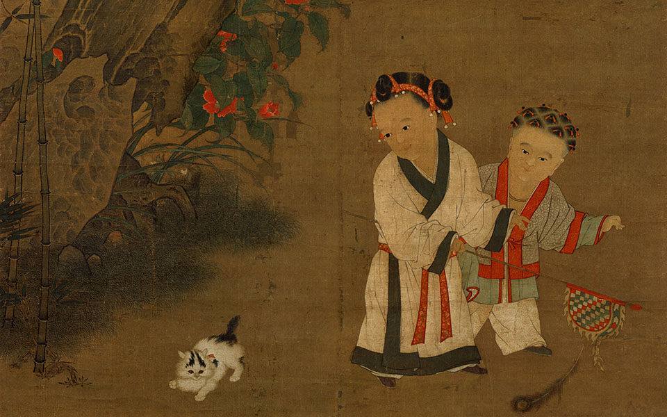冬日戏婴图高清_苏汉臣冬日戏婴图高清_冬日戏婴图苏汉臣高清_苏汉臣_宋代