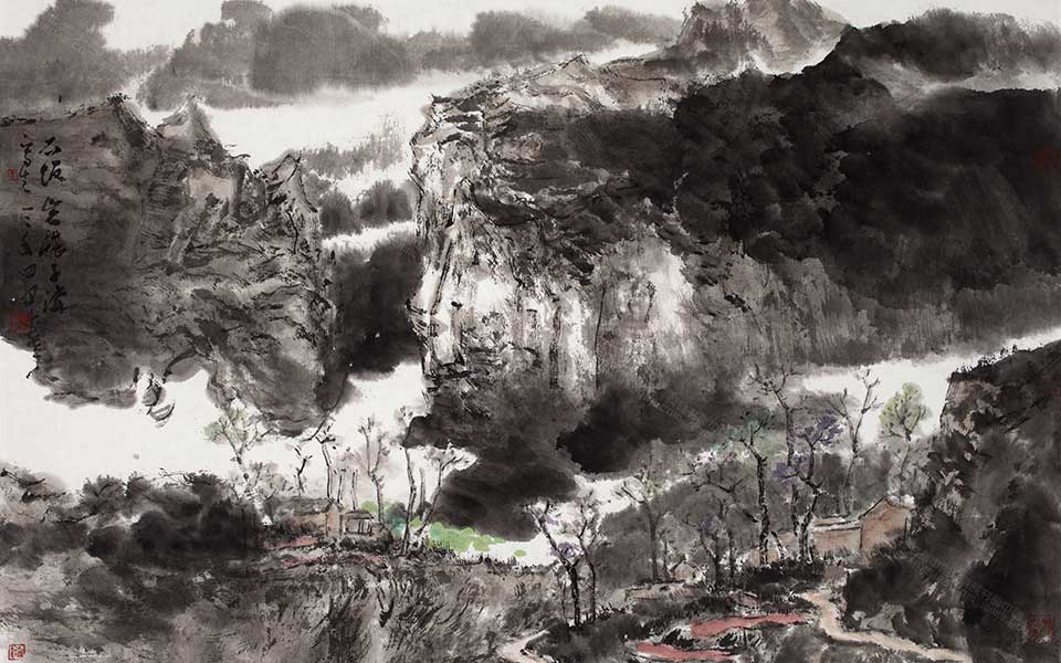 春入太行高清_王跃奎春入太行高清_春入太行王跃奎高清_王跃奎_当代