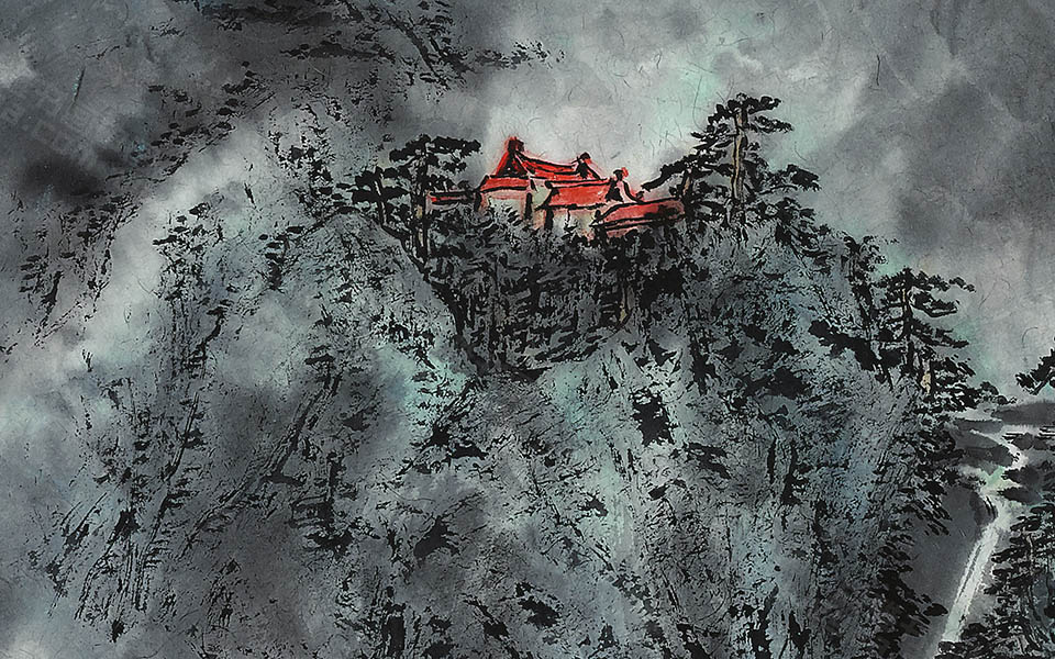 山高水长高清_徐寒山高水长高清_山高水长徐寒高清_徐寒_当代