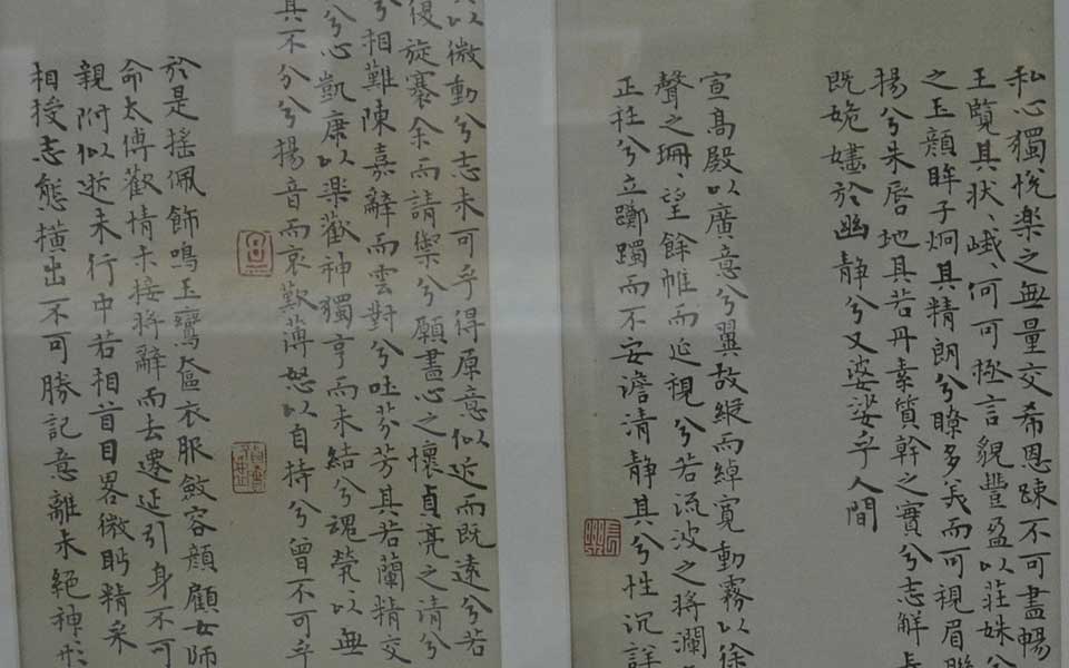 2013中国美院毕业展书法作品高清