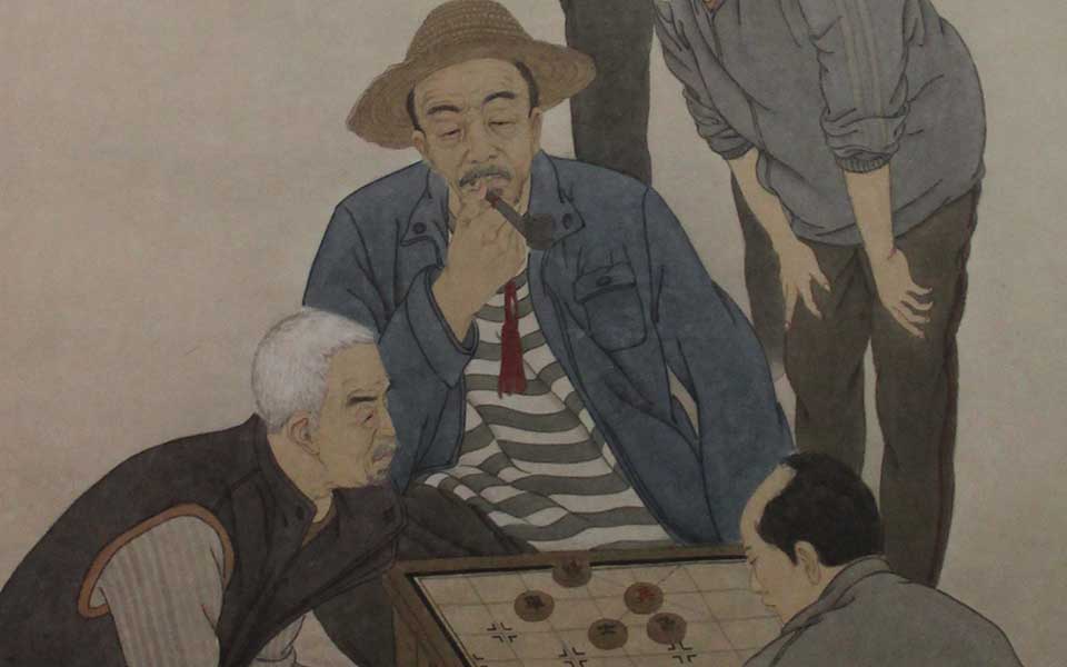 2013天津美院毕业展国画作品072高清