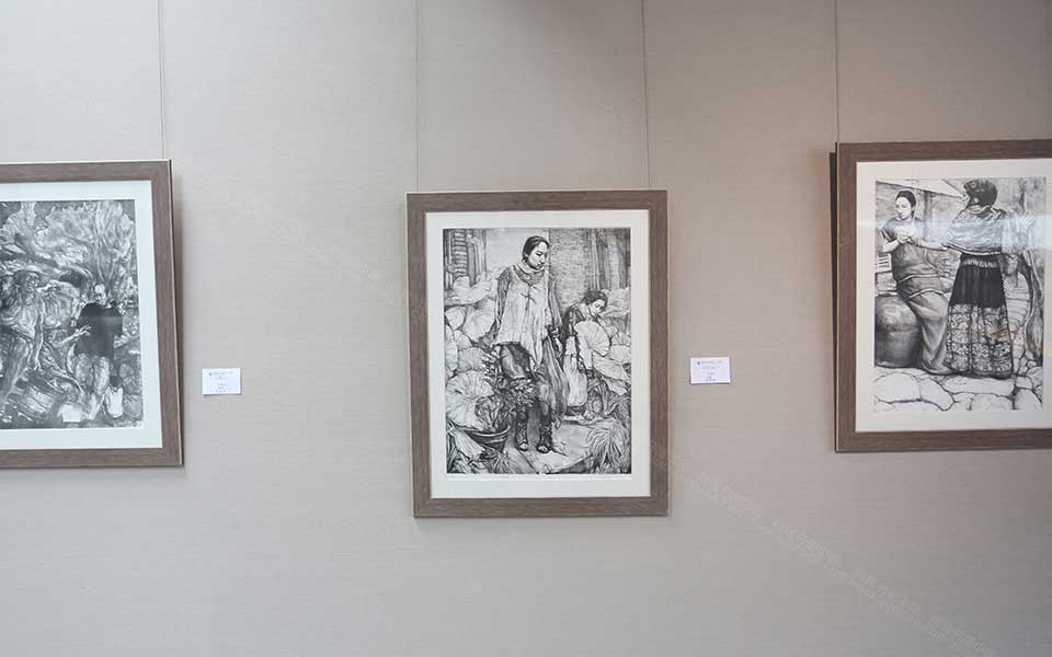2013天津美院毕业展版画作品高清