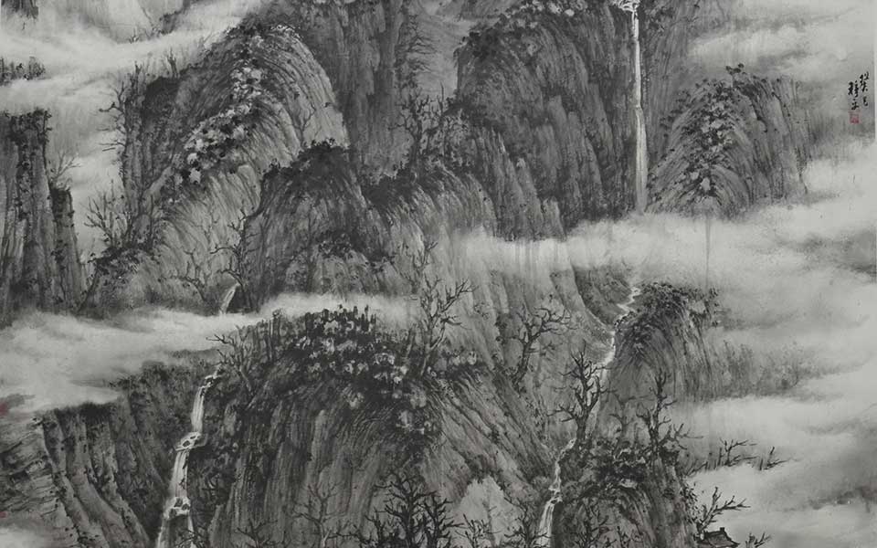 2013中国美院毕业展国画作品高清