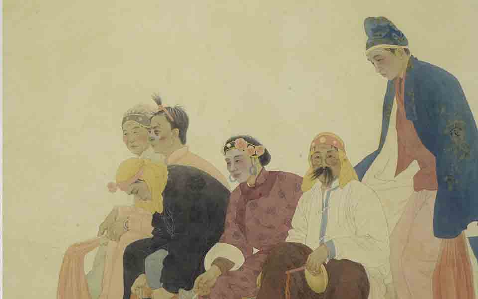 民俗·正月高清_民俗·正月门建华高清_门建华民俗·正月高清_门建华_当代