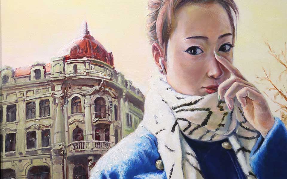 2013天津美院毕业展油画作品020高清