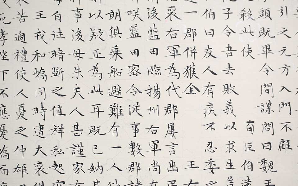 2013天津美院毕业展书法作品（局部展示）050高清