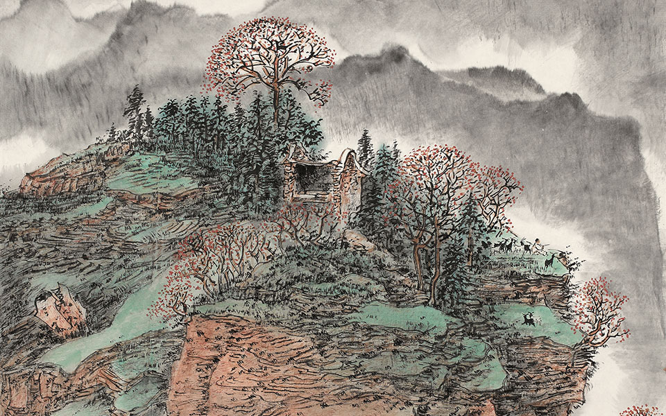 国画作品13高清_国画作品13计建清高清_计建清国画作品13高清_计建清_当代