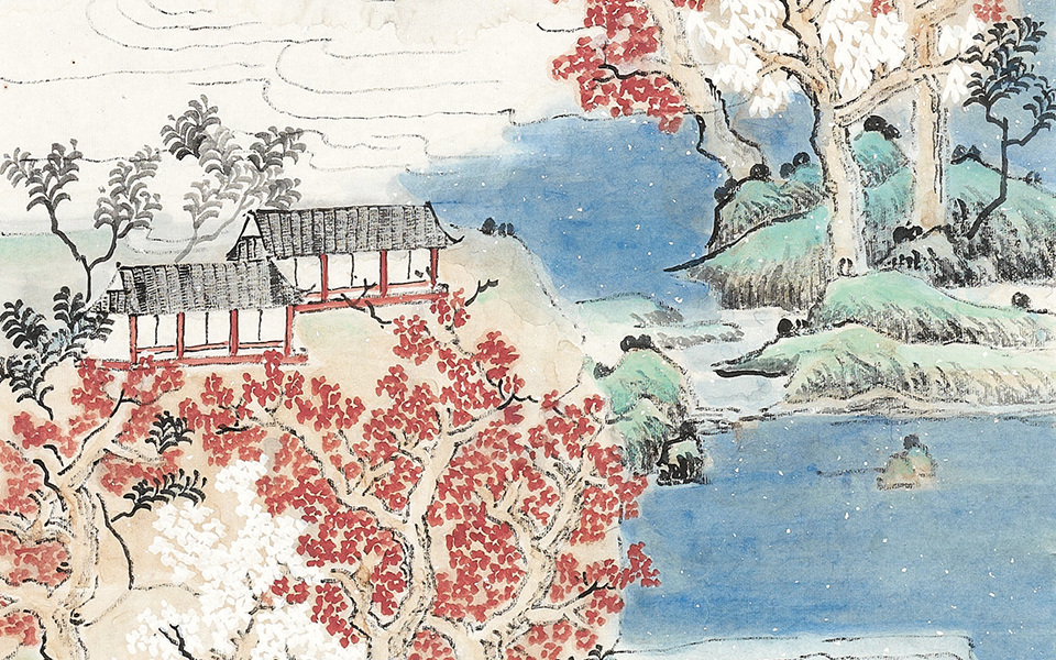 青山红树高清_青山红树张筱膺高清_张筱膺青山红树高清_张筱膺_当代