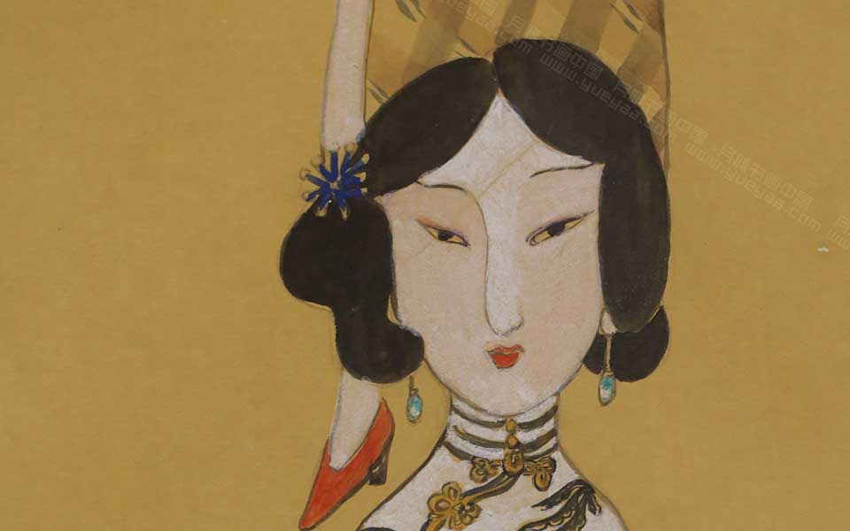 2013天津美院毕业展国画作品（局部展示）043高清