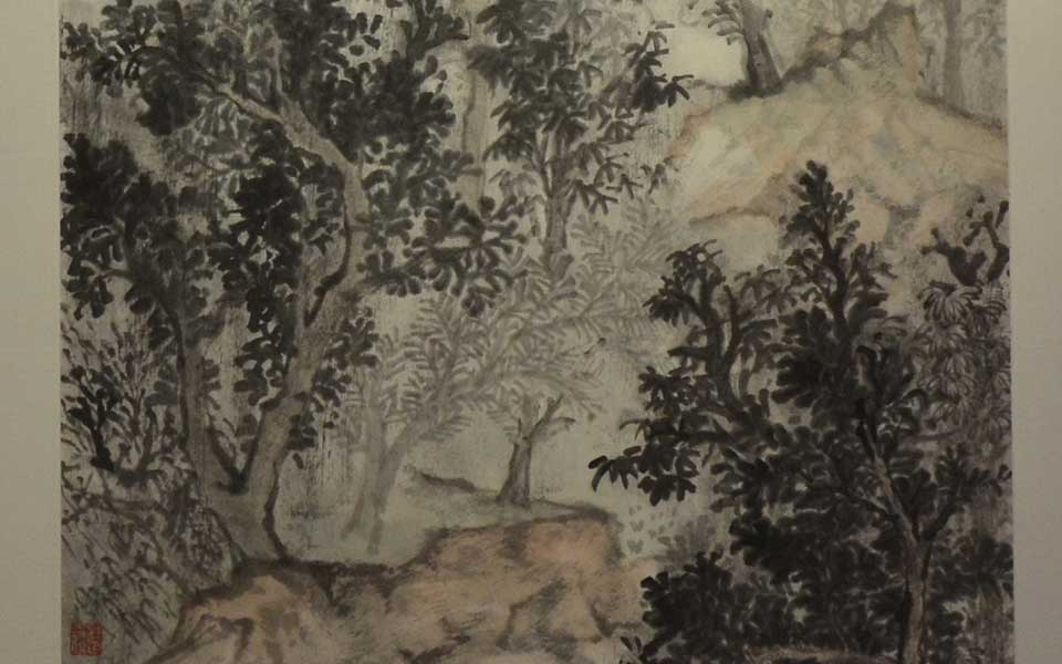 2013中国美院毕业展国画作品高清