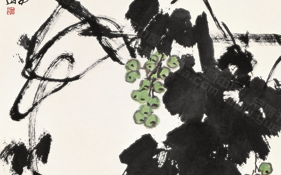葡萄小鸟高清_葡萄小鸟汤文选高清_汤文选葡萄小鸟高清_汤文选_当代