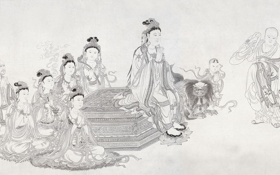 崔自默临《维摩演教图》 高清_崔自默临《维摩演教图》 崔自默高清_崔自默崔自默临《维摩演教图》 高清_崔自默_当代