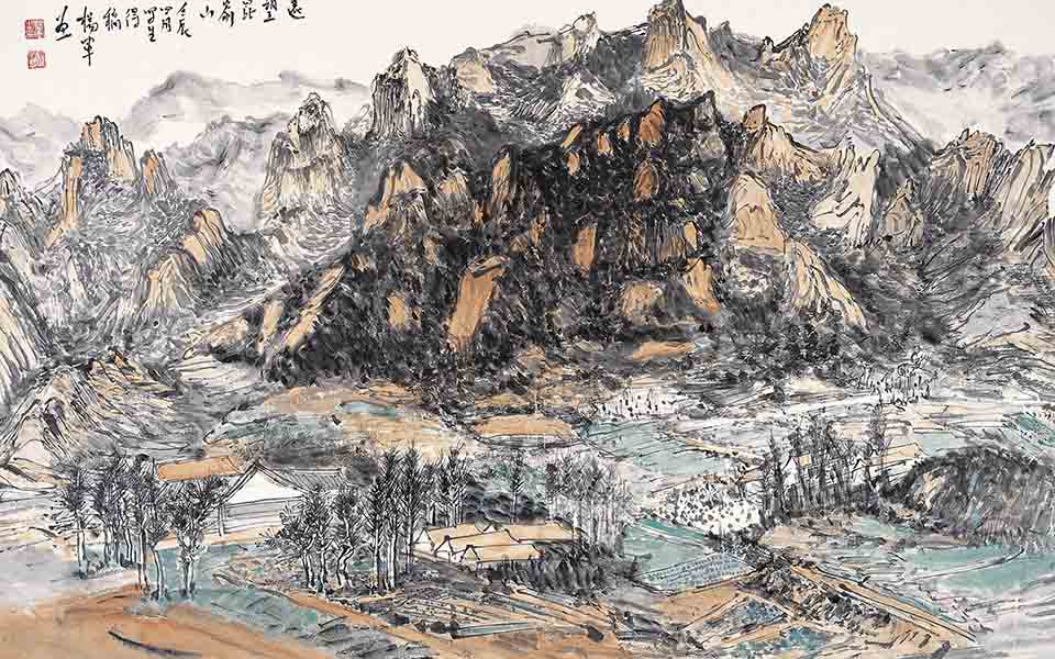 国画作品25高清_国画作品25杨军高清_杨军国画作品25高清_杨军_当代 