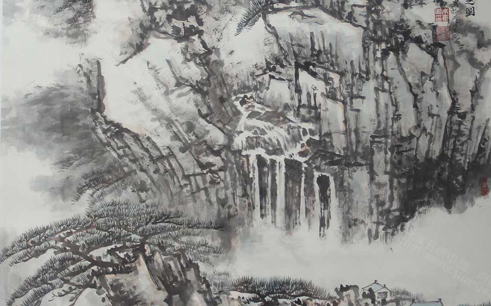 2013天津美院毕业展国画作品278高清