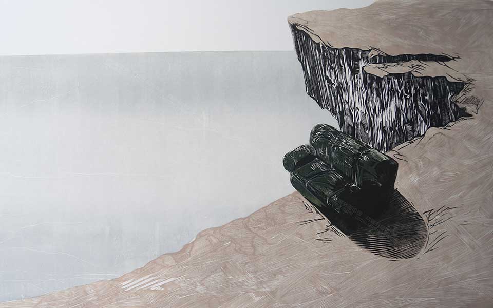 2013天津美院毕业展版画作品074高清