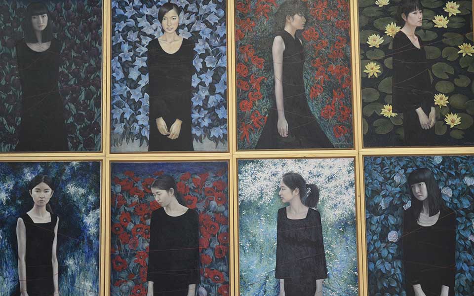 2013中国美院毕业展壁画作品高清