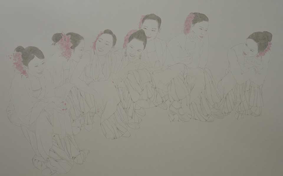 2013中国美院毕业展国画作品高清
