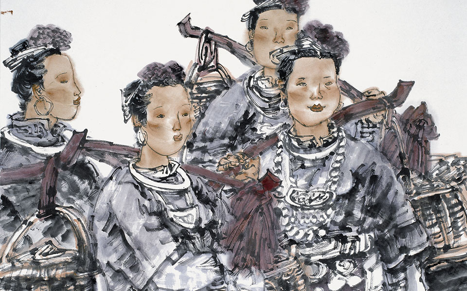 国画作品45高清_国画作品45孔紫高清_孔紫国画作品45高清_孔紫_当代